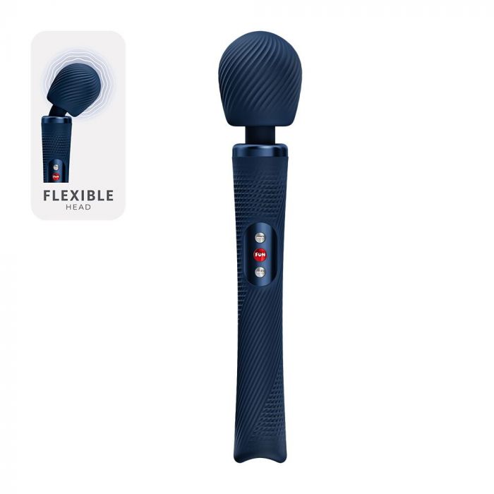 Вібромасажер Fun Factory VIM Vibrating Wand Nightblue, суперпотужний та легкий, до 6 годин роботи