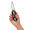 Вагінальні кульки Fun Factory SMARTBALLS DUO Black, 2 шт, діаметр 3,2 та 3,6 см