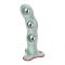 Фалоімітатор Fun Factory BOUNCER Light Green, кульки всередині, ефект вібрації, діаметр 3,9 см