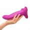 Фалоімітатор Fun Factory LIMBA FLEX L Magenta, гнучкий, з ефектом пам’яті, підходить для точки G