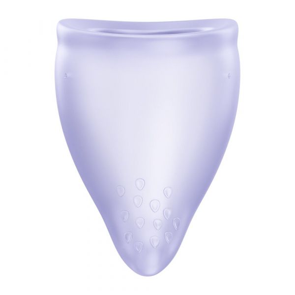 Менструальна чаша Fun Factory FUN CUP SIZE B Purple, багаторазова, діаметр 4,3 см, об’єм 30 мл