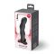 Фалоімітатор Fun Factory BOUNCER Black, кульки всередині, ефект вібрації, діаметр 3,9 см