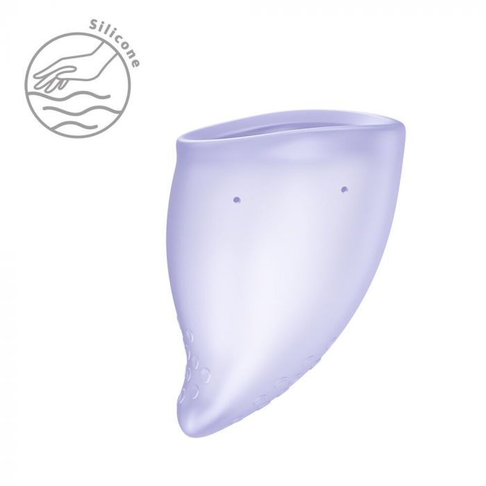Менструальна чаша Fun Factory FUN CUP SIZE A Purple, багаторазова, діаметр 4 см, об’єм 20 мл