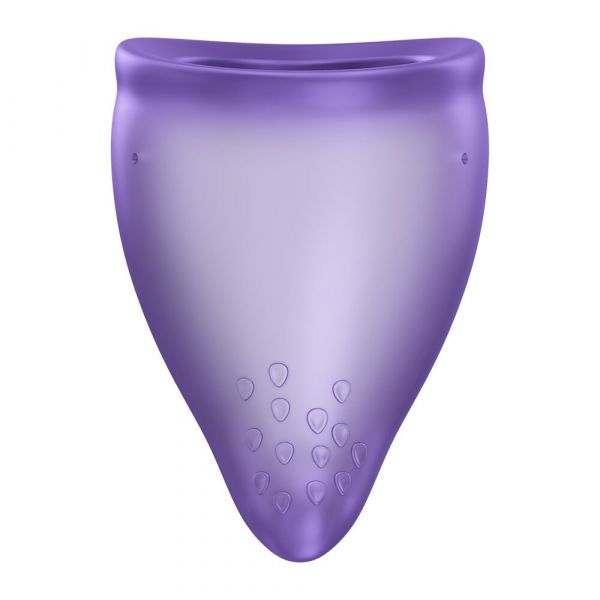 Менструальна чаша Fun Factory FUN CUP SIZE A Black Currant, багаторазова, діаметр 4 см, об’єм 20 мл