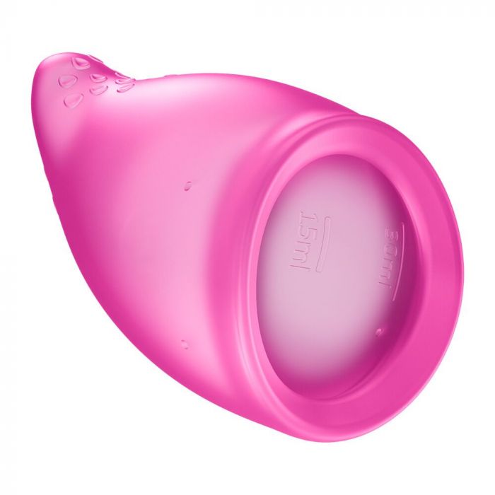 Менструальна чаша Fun Factory FUN CUP SIZE B Magenta, багаторазова, діаметр 4,3 см, об’єм 30 мл