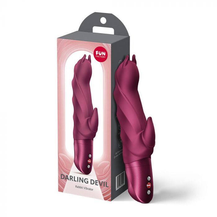 Вібратор Fun Factory Darling Devil Wine Red