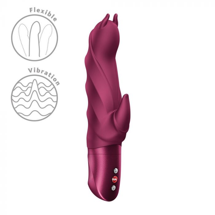 Вібратор Fun Factory Darling Devil Wine Red