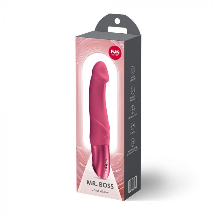 Вібратор Fun Factory Mr. Boss Raspberry