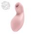 Вакуумний стимулятор з вібрацією Fun Factory Luna Soft Pink, 12 режимів вібрації, 11 рівнів вакууму