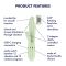 Вібратор-кролик Satisfyer Pearl Bunny 2 Light Green