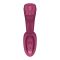 Вагінально-кліторальний вібратор Satisfyer G for Goddess 3 Wine Red, 2 мотори