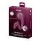 Вагінально-кліторальний вібратор Satisfyer G for Goddess 3 Wine Red, 2 мотори