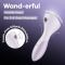 Вібромасажер Satisfyer Wand-erful з вакуумною кліторальною стимуляцією
