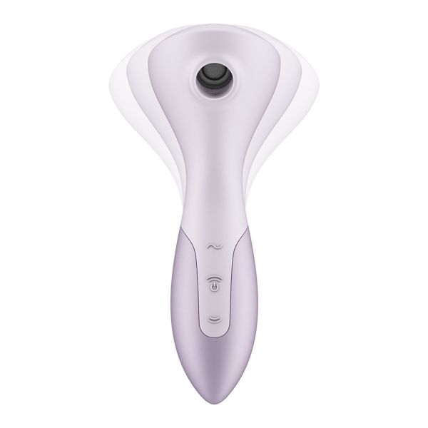 Вібромасажер Satisfyer Wand-erful з вакуумною кліторальною стимуляцією