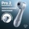 Вакуумний кліторальний стимулятор Satisfyer Pro 2 Generation 2 Battery Series Light Blue