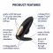 Вакуумний вібратор для пар Satisfyer Pro 4 Couples Battery Series, підходить для сексу у парі