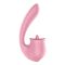 Вагінально-кліторальний вібратор Satisfyer Tongue Genius з язичком