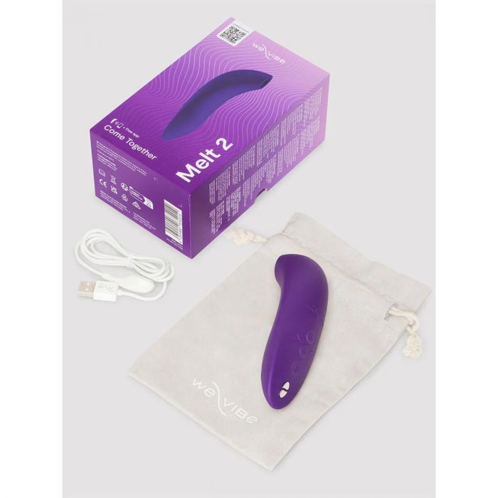Вакуумний смарт-стимулятор для пар We-Vibe Melt 2 Purple