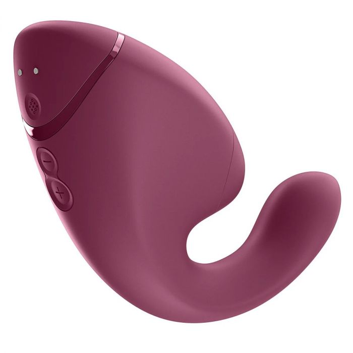 Подвійний вакуумний кліторальний стимулятор з вібрацією Womanizer Next Duo - Dusky Pink