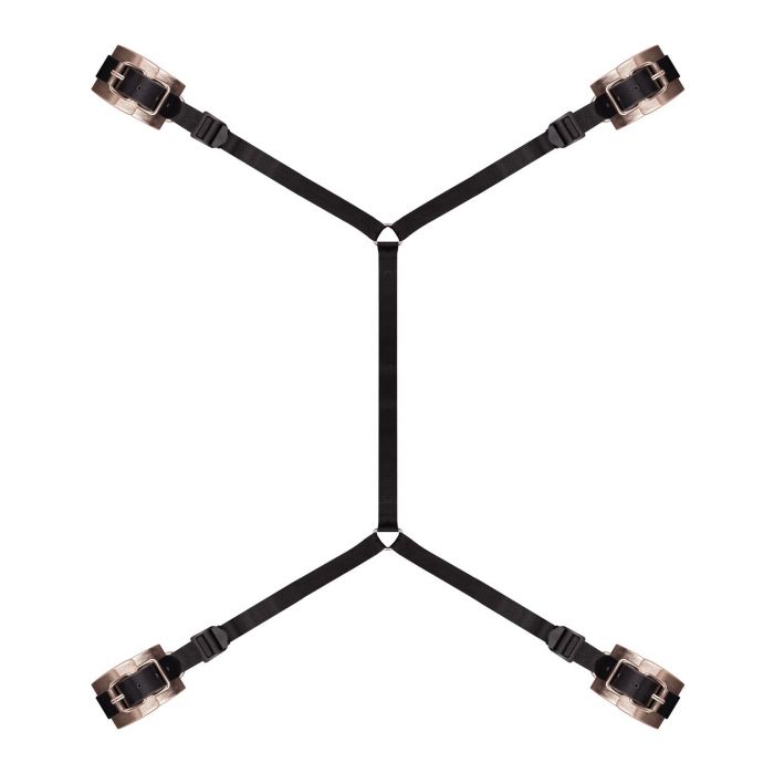 Фіксатор рук і ніг для ліжка Rosy Gold - Under-Mattress Restraint Set