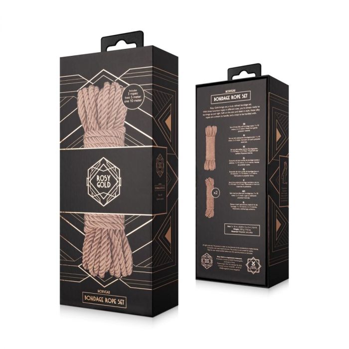 Набір мотузок для Шибарі Rosy Gold - Bondage Rope Set