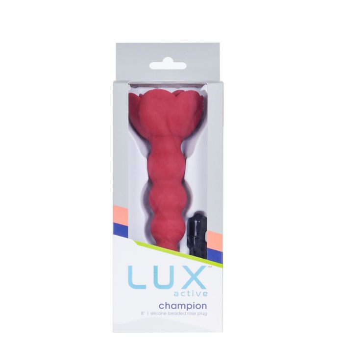 Анальний ланцюжок Lux Active с розой - Champion Rose