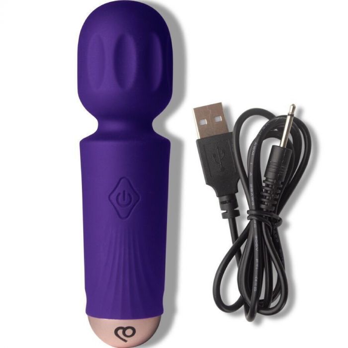 Вібромасажер Rocks Off Mini Wand Violet Dream, 16 режимів
