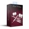 Набір для БДСМ Feral Feelings BDSM Kit 3 White, наручники, поножі, хрестовина