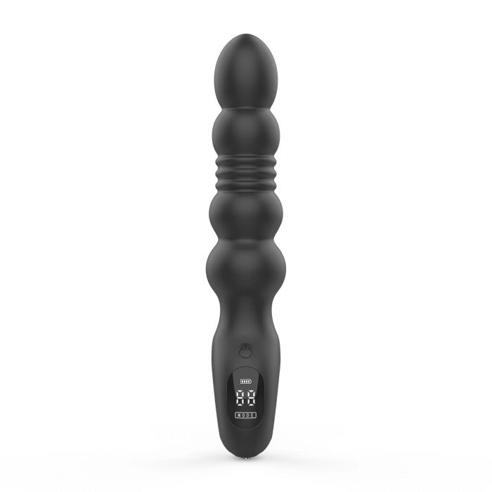 Анальний вібратор з пульсацією Loviss Thor Thrusting Anal Plug, 2 мотори