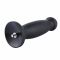 Силіконовий фалоімітатор для секс-машин Hismith 7.2" Black Silicone Anal Dildo, система KlicLok