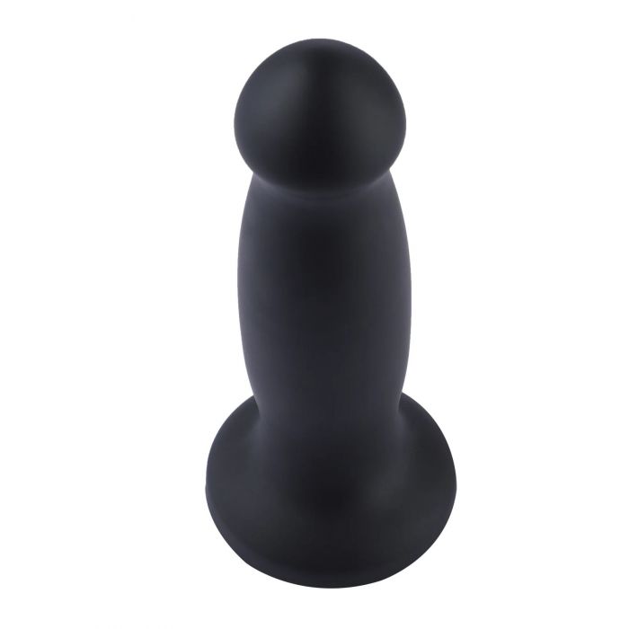 Силіконовий фалоімітатор для секс-машин Hismith 7.2" Black Silicone Anal Dildo, система KlicLok