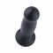 Силіконовий фалоімітатор для секс-машин Hismith 7.2" Black Silicone Anal Dildo, система KlicLok