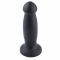 Силіконовий фалоімітатор для секс-машин Hismith 7.2" Black Silicone Anal Dildo, система KlicLok