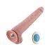 Фалоімітатор 11.8″ з вібрацією для секс-машин Hismith Silicone Dildo with Vibe, KlicLok, пульт ДК