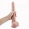 Фалоімітатор 11.8″ з вібрацією для секс-машин Hismith Silicone Dildo with Vibe, KlicLok, пульт ДК