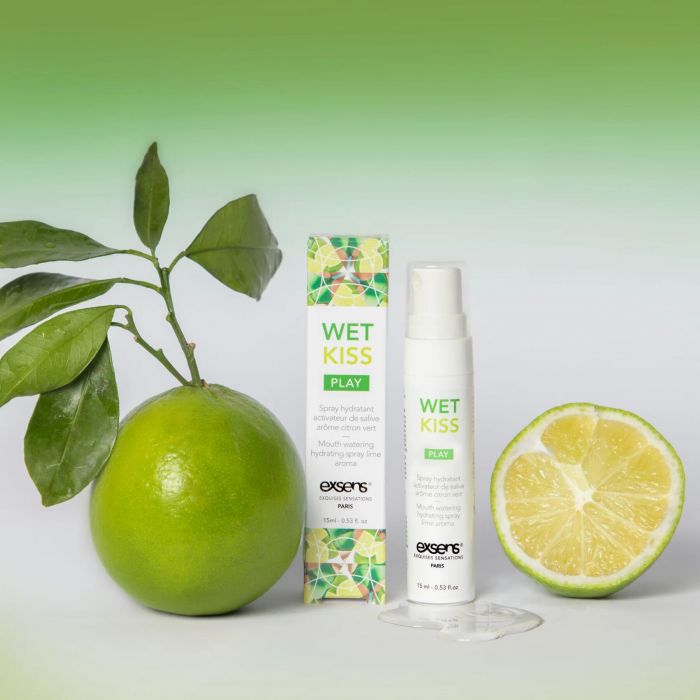 Спрей для посилення слиновиділення EXSENS Wet Kiss Lime 15 мл