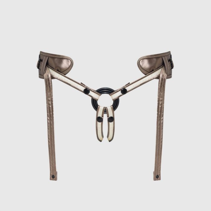 Трусики для страпону Strap-On-Me Leatherette Harness DESIROUS - NEW DESIGN