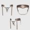 Трусики для страпону Strap-On-Me Leatherette Harness DESIROUS - NEW DESIGN