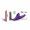 Вібронасадка для страпону з вакуумною стимуляцією Strap-On-Me Multi Orgasm Dildo S Purple
