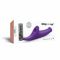 Вібронасадка для страпону з вакуумною стимуляцією Strap-On-Me Multi Orgasm Dildo L Purple