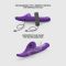 Вібронасадка для страпону з вакуумною стимуляцією Strap-On-Me Multi Orgasm Dildo L Purple