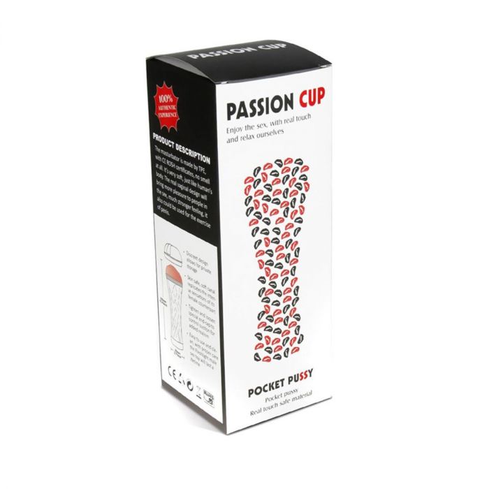 Мастурбатор з вібрацією Passion Cup - Anal