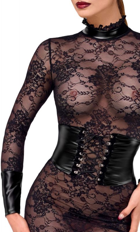 Сукня Noir Handmade F375 Noirelle Lace Corset Midi dress XL