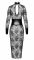 Сукня Noir Handmade F375 Noirelle Lace Corset Midi dress XL