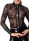Блуза Noir Handmade F377 Noirelle Lace Button-up Shirt XL
