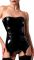 Корсет із підв'язками для панчіх Noir Handmade F381 Dominae Venom PVC corset-belt M