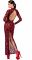 Сукня Noir Handmade F383 Kink Royal gown/long dress S
