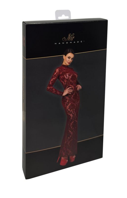 Сукня Noir Handmade F383 Kink Royal gown/long dress XL