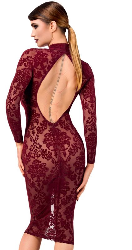 Сукня Noir Handmade F384 Kink Royal midi dress M