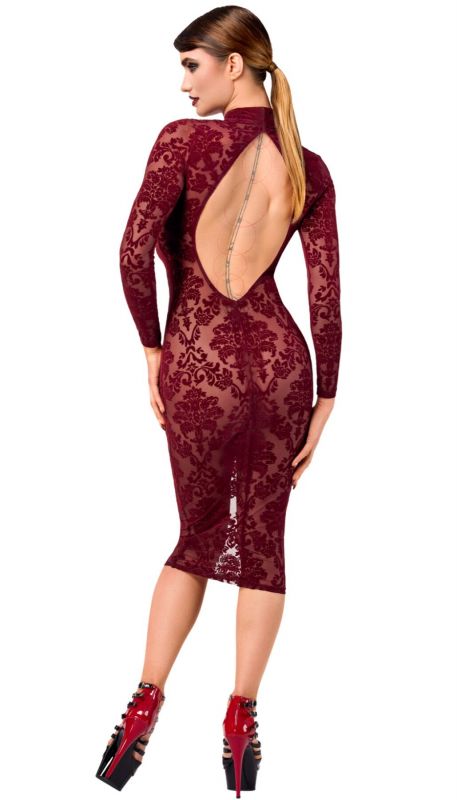 Сукня Noir Handmade F384 Kink Royal midi dress M